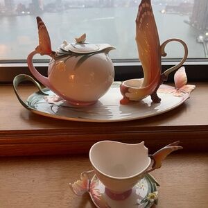 Franz Porcelain Tea Set Brand New . Original Packaging  .